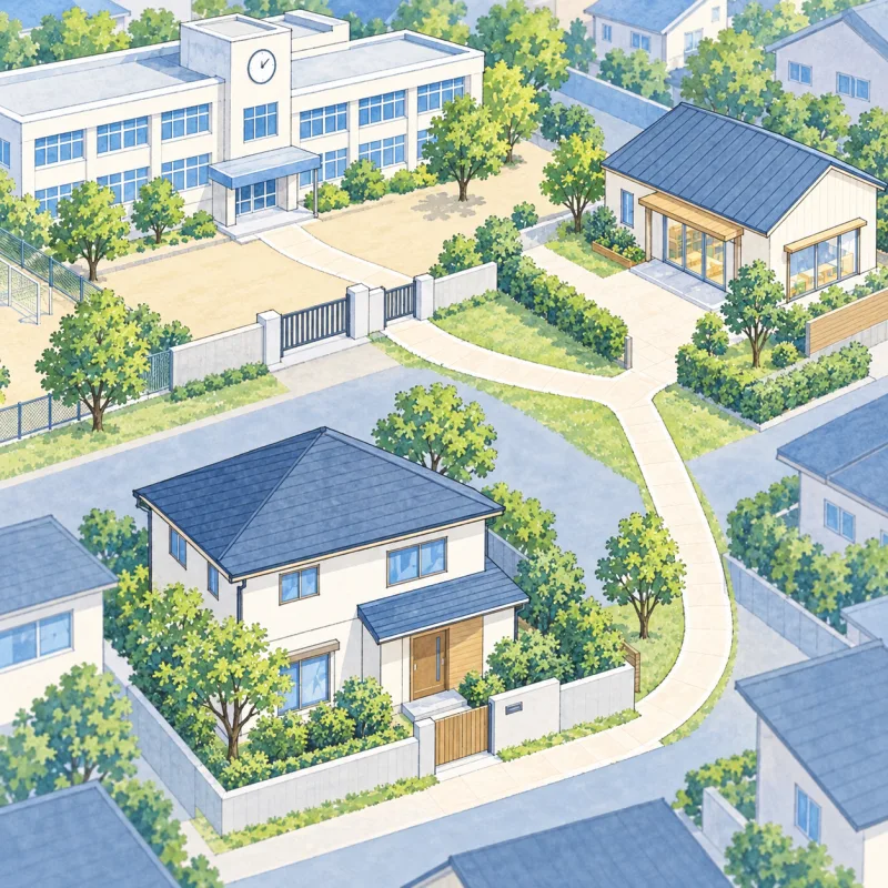 学校、放課後の居場所、家庭をつなぐ移動を考えるためのイメージ