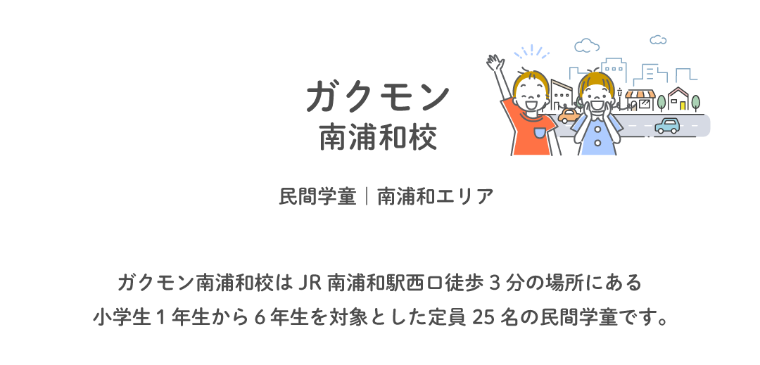 ガクモン南浦和校 — 民間学童・紹介